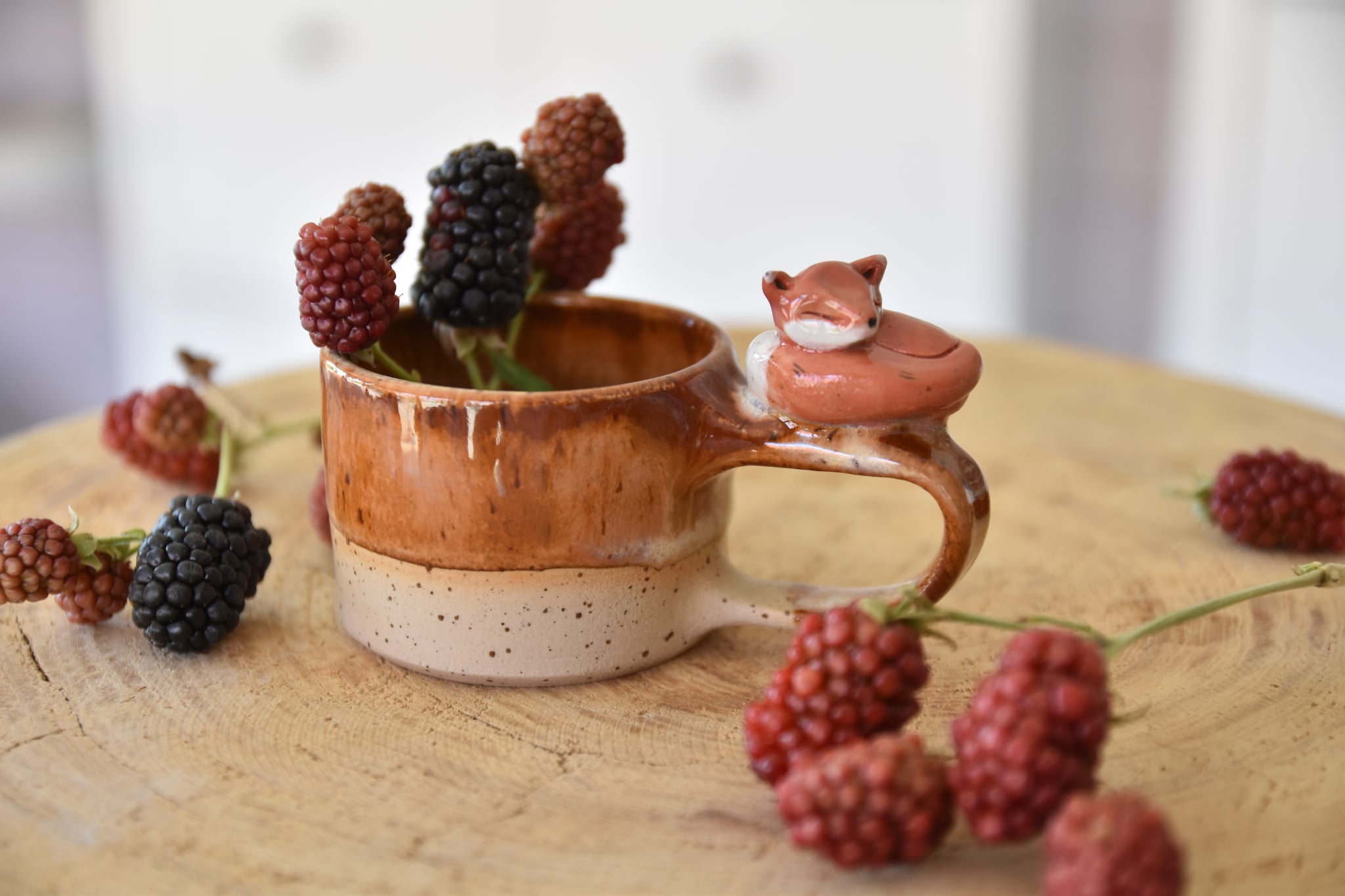 Fox caramel espresso mug